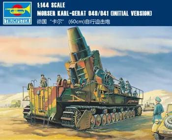 Trumpeter 00101 1/144 Morser Karl-Gerat 040 Self-Propelled Mortar Model Kit Car TH06509-SMT2
Trumpeter 00101 1/144 Morser Karl-Gerat 040 Self-Propelled Mortar Model Kit Car TH06509-SMT2