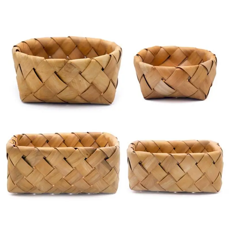 Fruit Picnic Sundries Basket Kitchen Debris Storage Diners Basket Organizer Creative Handmade Wooden Chips Woven Storage Basket
Fruit Picnic Sundries Basket Kitchen Debris Storage Diners Basket Organizer Creative Handmade Wooden Chips Woven Storage Basket