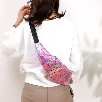 Girl Geometric Shoulder Waist Fanny Belt Packs Waterproof Bling Women Men Patent Leather Crossbody Chest Bags Unisex Phone Pouch
Girl Geometric Shoulder Waist Fanny Belt Packs Waterproof Bling Women Men Patent Leather Crossbody Chest Bags Unisex Phone Pouch