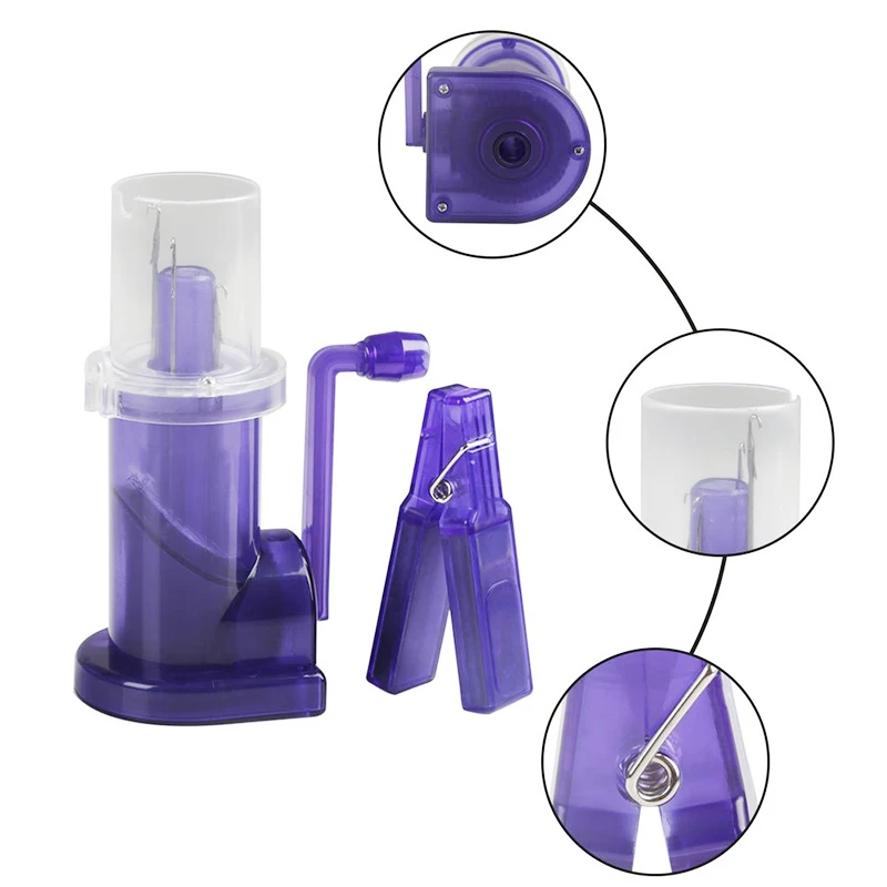Creative Hand-operated Embellish-Knit Knitting Machine Spool Knitter Embellish Craft Bracelet Weave Tool
Creative Hand-operated Embellish-Knit Knitting Machine Spool Knitter Embellish Craft Bracelet Weave Tool
