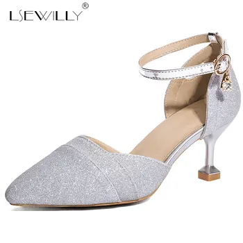 Lsewilly New Thin High Heels Pointed Toe Big Size 31-47 Women Shoes Sandals Summer Ankle Strap Party Dress Footwear E817
Lsewilly New Thin High Heels Pointed Toe Big Size 31-47 Women Shoes Sandals Summer Ankle Strap Party Dress Footwear E817