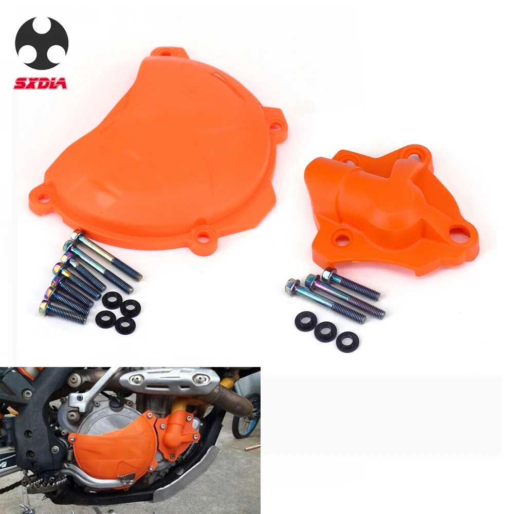 Motorcycle Clutch Cover Protection Water Pump Protector Kit For KTM 250 350 SX-F EXC-F XC-F XCF-W Freeride 2013 2014 2015 2016
Motorcycle Clutch Cover Protection Water Pump Protector Kit For KTM 250 350 SX-F EXC-F XC-F XCF-W Freeride 2013 2014 2015 2016