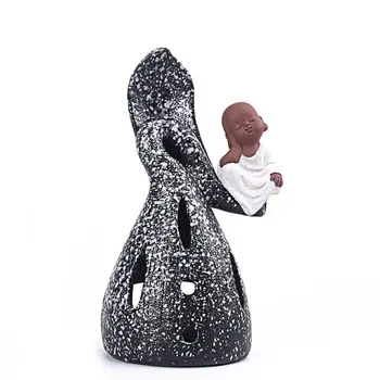 Porcelain Little Monk Coil Incense Holder Ceramic Incense Burners Aromatherapy Furnace Holder Use In Home Office Teahouse Decor
Porcelain Little Monk Coil Incense Holder Ceramic Incense Burners Aromatherapy Furnace Holder Use In Home Office Teahouse Decor