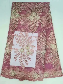 Pink embroidered lace dress fabric, African wedding lace material, African Swiss lace fabric high quality FY30551
Pink embroidered lace dress fabric, African wedding lace material, African Swiss lace fabric high quality FY30551