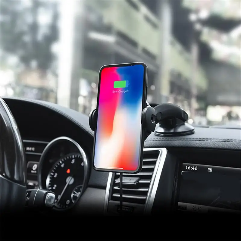 Automatic Car Wireless Charger Magnetic Phone Holder For IPhone XS Samsung Wireless Charging Car Mount Mobile Phone Holder Stand
Automatic Car Wireless Charger Magnetic Phone Holder For IPhone XS Samsung Wireless Charging Car Mount Mobile Phone Holder Stand