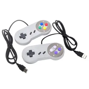 1Pc USB Wired Game Controller USB Gaming Gamepad Game Pad PC/Laptop Joypad for Nintendo SNES for MAC Joystick Game Accessories
1Pc USB Wired Game Controller USB Gaming Gamepad Game Pad PC/Laptop Joypad for Nintendo SNES for MAC Joystick Game Accessories
