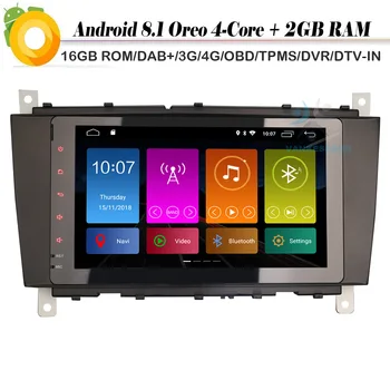 DAB+ Autoradio Sat Nav for Mercedes Benz C/G/CLK W203 W209 W639 Viano Android 8.1 WIFI 4G Car GPS Navigation Player Radio OBD BT
DAB+ Autoradio Sat Nav for Mercedes Benz C/G/CLK W203 W209 W639 Viano Android 8.1 WIFI 4G Car GPS Navigation Player Radio OBD BT
