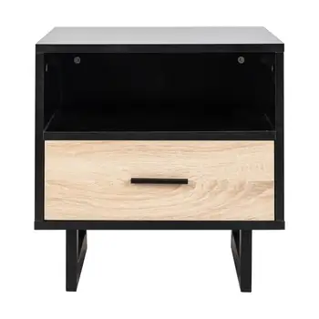 Simple And Modern 1 Drawer Two-tier Bedside Cabinet Night Table Black Living Room Bedroom Decoration
Simple And Modern 1 Drawer Two-tier Bedside Cabinet Night Table Black Living Room Bedroom Decoration