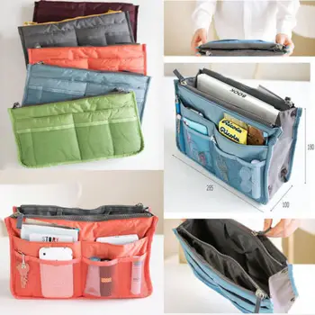 Women Travel Comestic Bag Insert Handbag Organiser Purse Liner Make Up Organize Tote bag
Women Travel Comestic Bag Insert Handbag Organiser Purse Liner Make Up Organize Tote bag