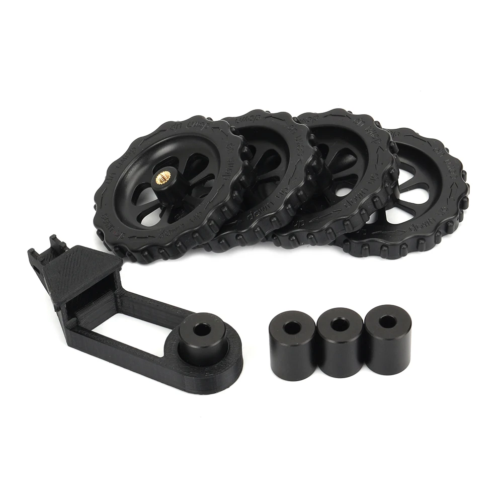 1 Set CR-10/ CR10S Aluminum Solid Spacer/Bed Mount with Strain Relief Bracket 4pcs Hot Bed Big Hand Twist Leveling Nut Fast Ship
1 Set CR-10/ CR10S Aluminum Solid Spacer/Bed Mount with Strain Relief Bracket 4pcs Hot Bed Big Hand Twist Leveling Nut Fast Ship