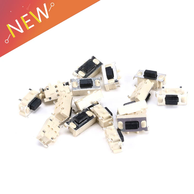 100Pcs/Lot 3x6x3.5MM Bracket Tact Switch Micro Switch 3*6*3.5mm keys Side buttons Switch
100Pcs/Lot 3x6x3.5MM Bracket Tact Switch Micro Switch 3*6*3.5mm keys Side buttons Switch
