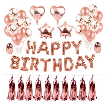 ZLJQ 10pcs Latex Helium Balloons Rose Gold 30 40 50 60 70 80 90 Years Old Happy Birthday Party Anniversaire Adulte Decorations
ZLJQ 10pcs Latex Helium Balloons Rose Gold 30 40 50 60 70 80 90 Years Old Happy Birthday Party Anniversaire Adulte Decorations