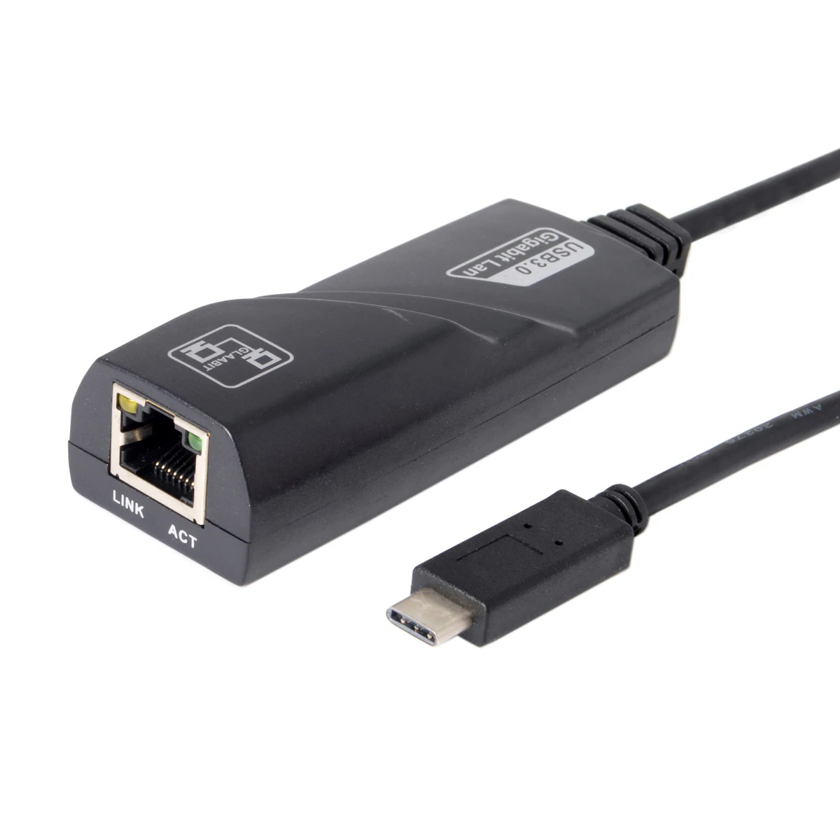Compact Bus-powered Type-C USB-C Male to 1000Mbps Gigabit Ethernet Network LAN Adapter Cable for Lap top Black
Compact Bus-powered Type-C USB-C Male to 1000Mbps Gigabit Ethernet Network LAN Adapter Cable for Lap top Black