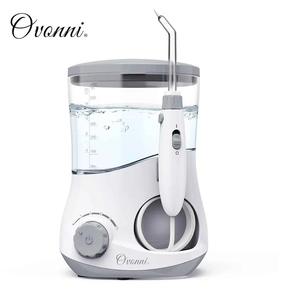 Ovonni RST5102 Professional Water Flosser 7 Replaceable Water Tips 10 Pressure Settings 600ml Water Tank Oral Irrigator
Ovonni RST5102 Professional Water Flosser 7 Replaceable Water Tips 10 Pressure Settings 600ml Water Tank Oral Irrigator