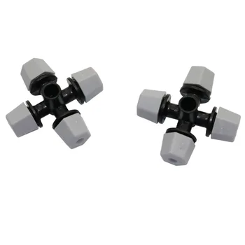 Garden Cross Misting Nozzle 6 Mm Interface Greenhouse Automatic Water Dispenser Watering Sprayer Water Fog 5 Pcs
Garden Cross Misting Nozzle 6 Mm Interface Greenhouse Automatic Water Dispenser Watering Sprayer Water Fog 5 Pcs