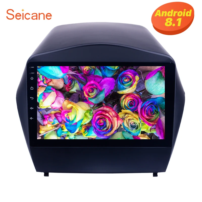Seicane 9 inch HD Touchscreen Android 8.1 Radio for 2009 2010 2011-2015 Hyundai IX35 with GPS Sat Nav Bluetooth WIFI USB 1080P
Seicane 9 inch HD Touchscreen Android 8.1 Radio for 2009 2010 2011-2015 Hyundai IX35 with GPS Sat Nav Bluetooth WIFI USB 1080P