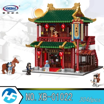 Xingbao XB-01022 WanFu Roadhouse Zhong Hua Street Streetscape series Building Blocks Bricks Compatible legoinset Model toys
Xingbao XB-01022 WanFu Roadhouse Zhong Hua Street Streetscape series Building Blocks Bricks Compatible legoinset Model toys