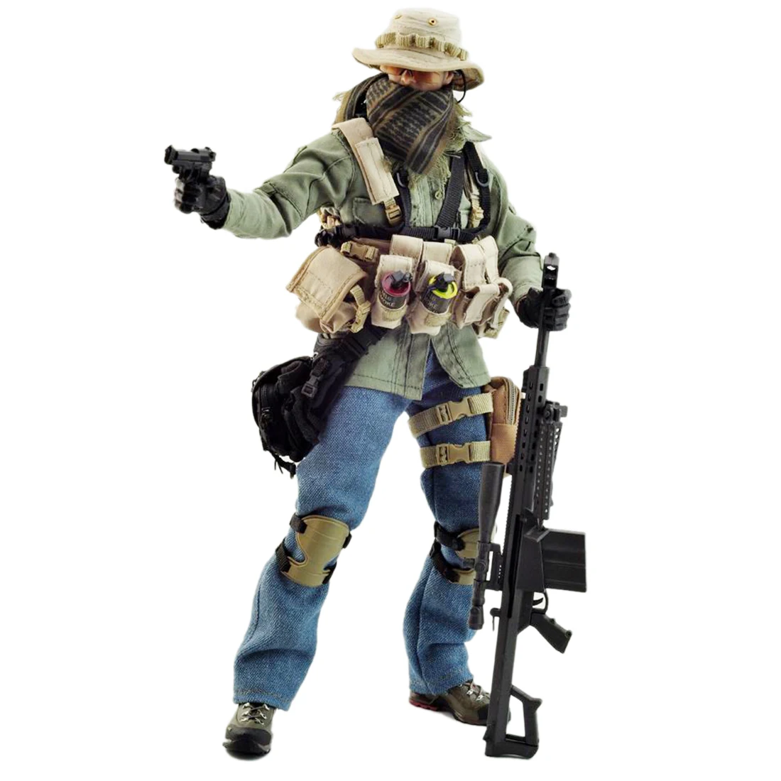1/6 Scale VeryHot Movable Soldier Action Figure Accessories Suit PMC Sniper Uniform Equipment for 12 Inch Soldier Model
1/6 Scale VeryHot Movable Soldier Action Figure Accessories Suit PMC Sniper Uniform Equipment for 12 Inch Soldier Model