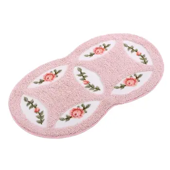 New Bathroom Carpet Soft Microfiber Round Rose Floral Doormats Bath Rugs and Mats Rubber Backing Non Slip Bathroom Mat For Home
New Bathroom Carpet Soft Microfiber Round Rose Floral Doormats Bath Rugs and Mats Rubber Backing Non Slip Bathroom Mat For Home