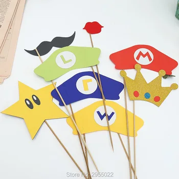 Video Game Themed Photo Booth Props,Party Birthday bridal baby shower Props, character with this fun
Video Game Themed Photo Booth Props,Party Birthday bridal baby shower Props, character with this fun