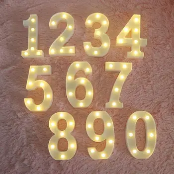 3D Number LED Lightt Indoor Wall Hanging Night Lamp for Wedding Birthday Party Decor LED Light
3D Number LED Lightt Indoor Wall Hanging Night Lamp for Wedding Birthday Party Decor LED Light