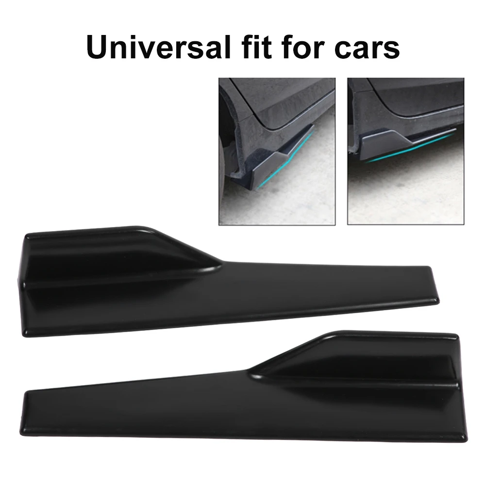 2 pcs Car Universal Glossy Black Side Skirt Rocker Splitter Winglet Wings Canard Diffuser Car Body Side Skirt Rocker Splitters
2 pcs Car Universal Glossy Black Side Skirt Rocker Splitter Winglet Wings Canard Diffuser Car Body Side Skirt Rocker Splitters