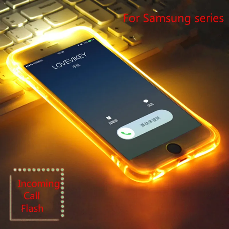 XINDIMAN 2019 LED flash case for samsung S7 S7edge S8 S8plus incoming call TPU fundas for samsung J3 J5 J7 2017 Note8 note9 case
XINDIMAN 2019 LED flash case for samsung S7 S7edge S8 S8plus incoming call TPU fundas for samsung J3 J5 J7 2017 Note8 note9 case