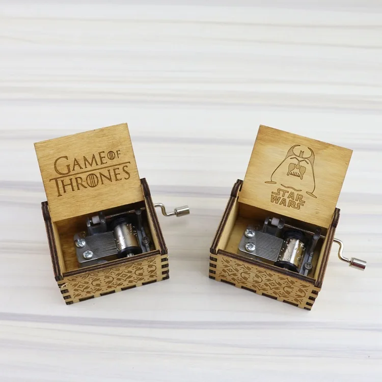 Creative Antique carved wooden game of thrones music box Beauty And The Beast Christmas gift new year gift birthday gift
Creative Antique carved wooden game of thrones music box Beauty And The Beast Christmas gift new year gift birthday gift