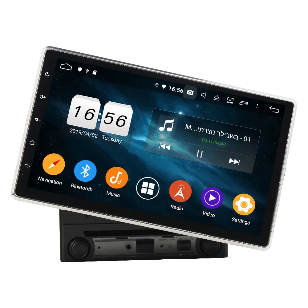 4GB+64GB Octa Core 10.1" Android 9.0 Universal Car dvd Multimedia Head Unit Radio GPS Bluetooth WIFI USB Rotatable Touch Screen
4GB+64GB Octa Core 10.1" Android 9.0 Universal Car dvd Multimedia Head Unit Radio GPS Bluetooth WIFI USB Rotatable Touch Screen