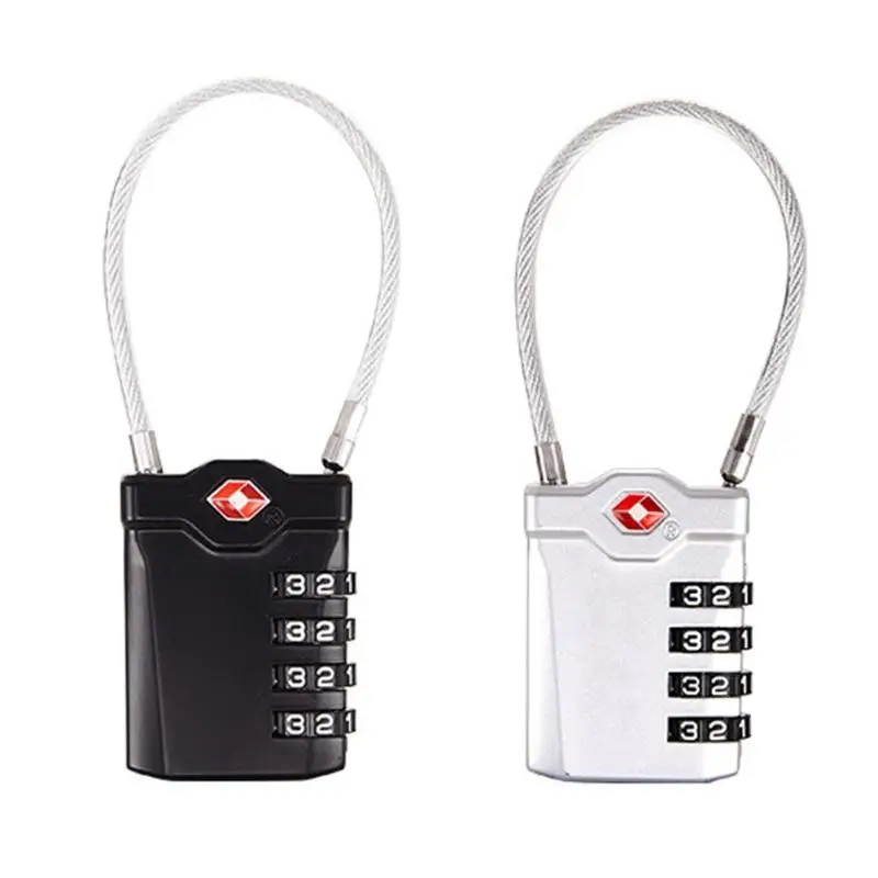 Lock TSA Resettable 4 Digit Combination Travel Luggage Suitcase Code Lock Padlock,140*32*11mm
Lock TSA Resettable 4 Digit Combination Travel Luggage Suitcase Code Lock Padlock,140*32*11mm