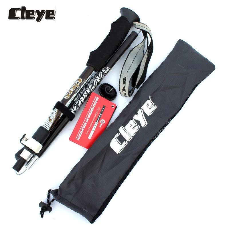 Cleye Professional Foldable Trekking Stick Retractable External Lock 7075 Alloy Lightweight Walking Pole Safety Nordic Hiking
Cleye Professional Foldable Trekking Stick Retractable External Lock 7075 Alloy Lightweight Walking Pole Safety Nordic Hiking