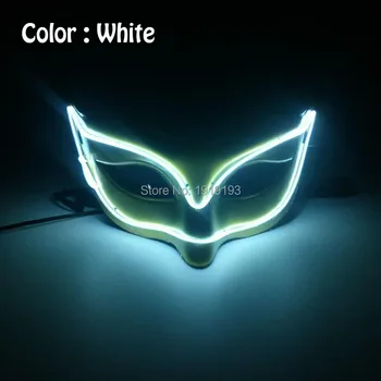 Hot Sales 50pcs Movie Theme Crazy EL Wire Wedding Mysterious Mask Neon Led Strip Concert Mask as Party Dance Performance Props
Hot Sales 50pcs Movie Theme Crazy EL Wire Wedding Mysterious Mask Neon Led Strip Concert Mask as Party Dance Performance Props