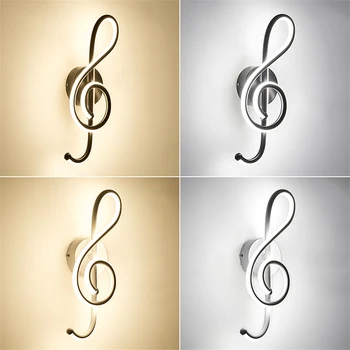 Modern Wall Lamps LOFT Led Music Symbol Wall Lights Bedroom Bedside Corridor Living Room Lighting Decoration Sconce Lighting
Modern Wall Lamps LOFT Led Music Symbol Wall Lights Bedroom Bedside Corridor Living Room Lighting Decoration Sconce Lighting
