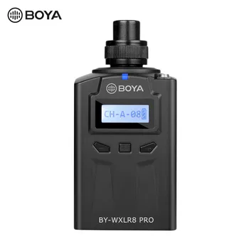 BOYA Mic Accessories 48-Channel Plug-On Transmitter LCD Display XLR Connection Compatiable With BOYA BY-WM8/BY-WM6 Receiver
BOYA Mic Accessories 48-Channel Plug-On Transmitter LCD Display XLR Connection Compatiable With BOYA BY-WM8/BY-WM6 Receiver