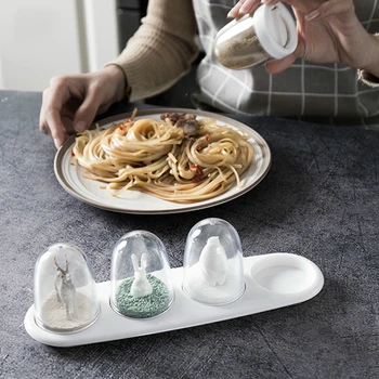 Creative Animals Four Seasons Plants Spice Rack Salt And Pepper Shaker Jars Set Porta Tempero Container Kruidenpotjes Saltcellar
Creative Animals Four Seasons Plants Spice Rack Salt And Pepper Shaker Jars Set Porta Tempero Container Kruidenpotjes Saltcellar