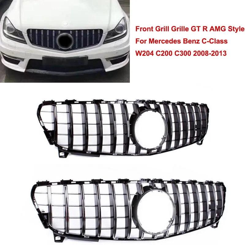 For Mercedes Benz Front Grill Upper Grille GT R AMG Style C-Class W204 C200 C300 2008 2009 2010 2011 2012 2013 Accessories
For Mercedes Benz Front Grill Upper Grille GT R AMG Style C-Class W204 C200 C300 2008 2009 2010 2011 2012 2013 Accessories
