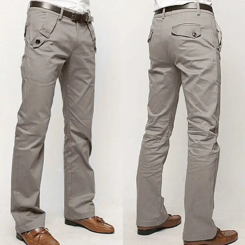 2018 New Design Casual Men Pants Cotton Slim Pant Straight Trousers Fashion Business Solid Khaki Black Pants Men Plus Size 36
2018 New Design Casual Men Pants Cotton Slim Pant Straight Trousers Fashion Business Solid Khaki Black Pants Men Plus Size 36