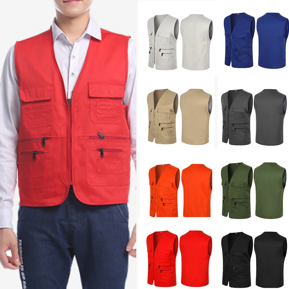 Men's Multi Pocket Zip Vest Hunting Fly Fishing Travel Summer Autumn Outdoor Sport Quick-Dry Waistcoat Jacket XL/XXL/XXXL
Men's Multi Pocket Zip Vest Hunting Fly Fishing Travel Summer Autumn Outdoor Sport Quick-Dry Waistcoat Jacket XL/XXL/XXXL