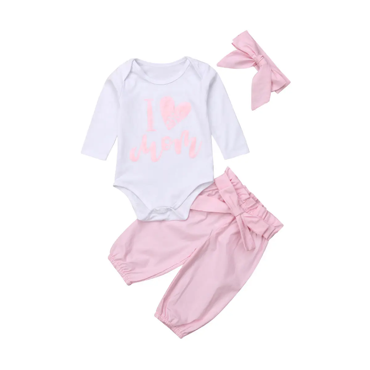 Newborn Kid Baby Girl Spring Autumn Cotton Clothes Sets Letter Stylish Romper + Pink Leggings Outfit Set 3pcs
Newborn Kid Baby Girl Spring Autumn Cotton Clothes Sets Letter Stylish Romper + Pink Leggings Outfit Set 3pcs