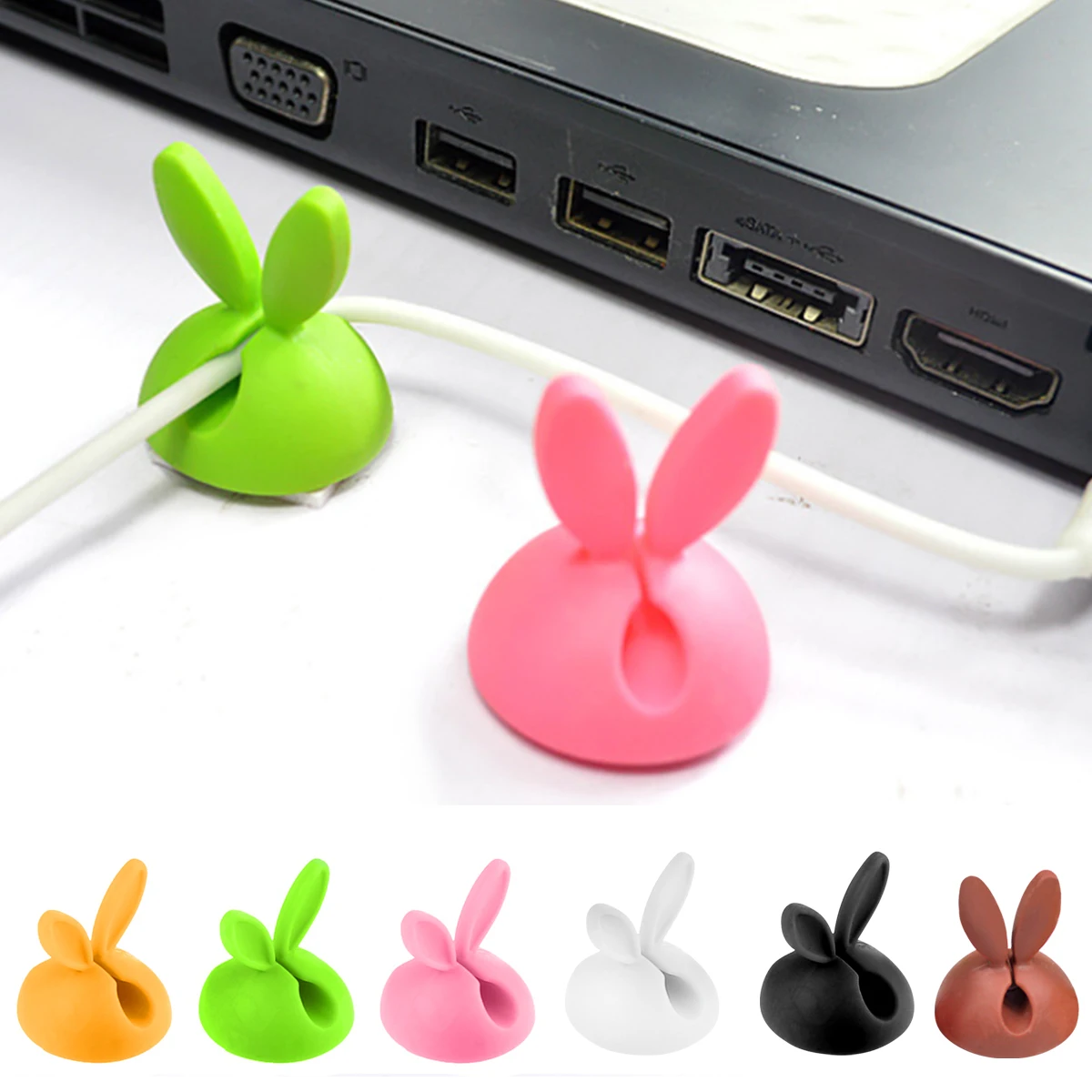 SOONHUA Round Silicone Clip phone Cable Winder Bobbin clamp Organizer Wire Cord Fixer Holder Collation Management Winder
SOONHUA Round Silicone Clip phone Cable Winder Bobbin clamp Organizer Wire Cord Fixer Holder Collation Management Winder
