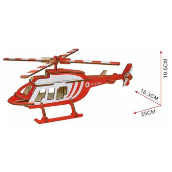 Lulong 3D Wooden Puzzle 3D wood Jigsaw Puzzle Woodcraft Assembly Kit - NL4500 Transport helicopter with 40pcs Parts
Lulong 3D Wooden Puzzle 3D wood Jigsaw Puzzle Woodcraft Assembly Kit - NL4500 Transport helicopter with 40pcs Parts