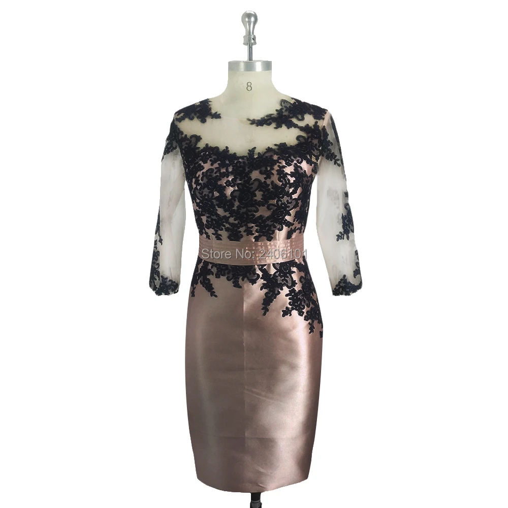 Pink Mother of the Bride Dresses Appliqued 3/4 Sleeve Evening Gowns Knee Length Sheath Dress with Jacket
Pink Mother of the Bride Dresses Appliqued 3/4 Sleeve Evening Gowns Knee Length Sheath Dress with Jacket