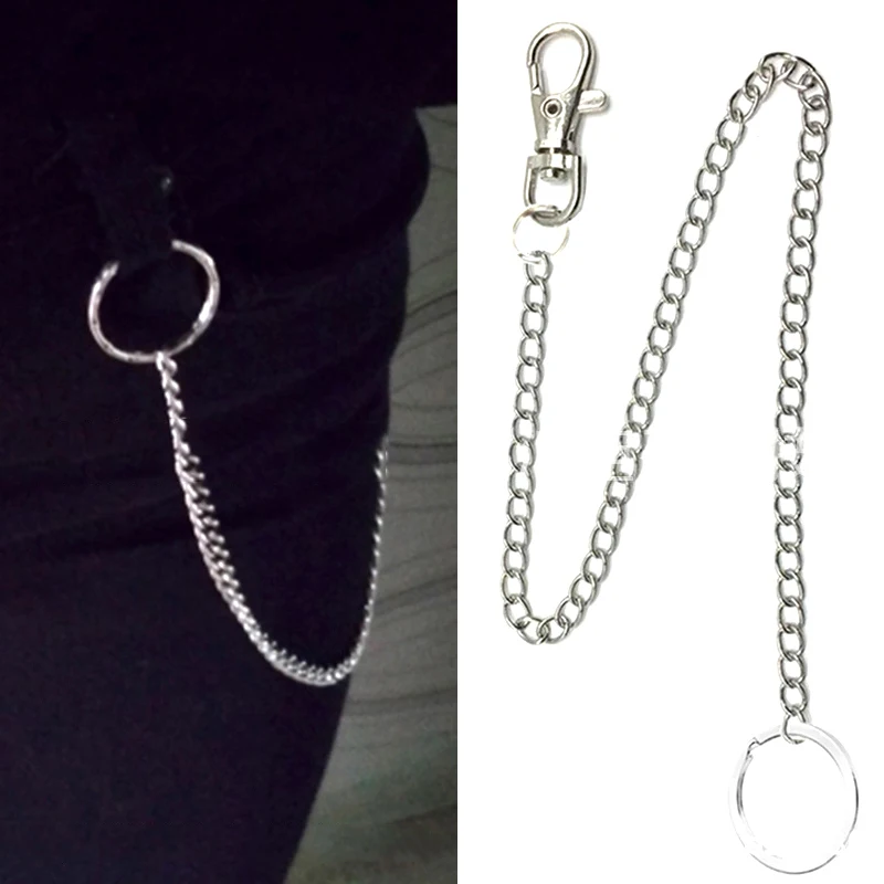 Fashion Punk Hip-hop Trendy Belt Waist Chain Male Pants Chain Men Jeans Punk Silver Metal Trousers Chains YE01
Fashion Punk Hip-hop Trendy Belt Waist Chain Male Pants Chain Men Jeans Punk Silver Metal Trousers Chains YE01