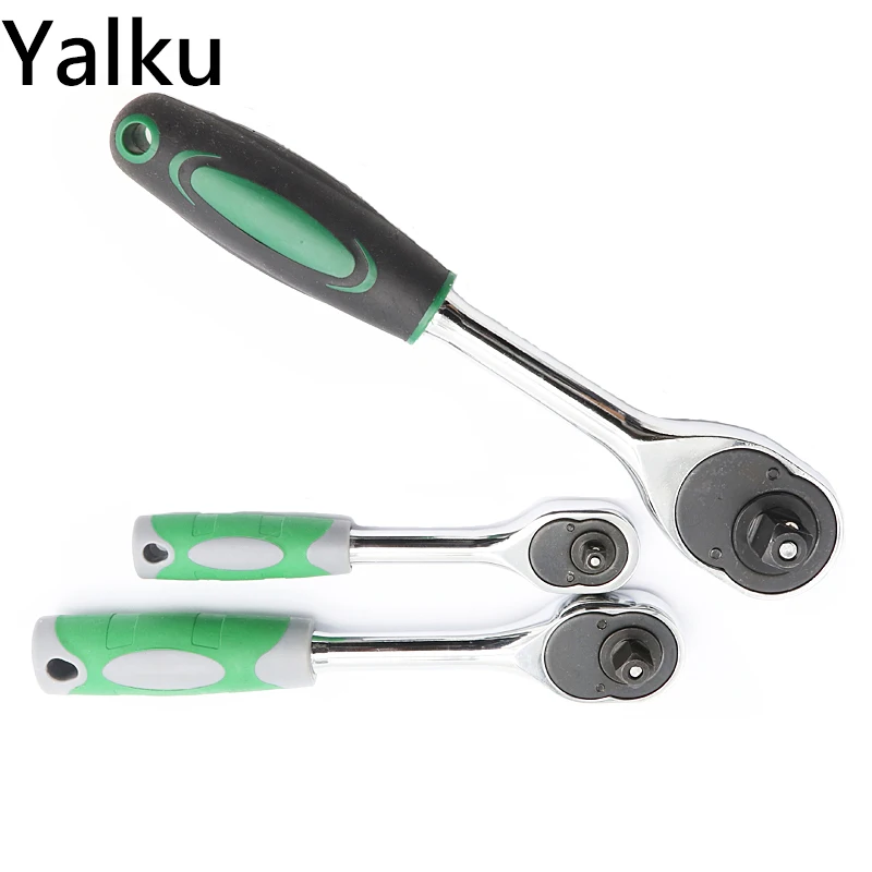 Yalku Repair Tool Socket Wrench Ratchet Wrench Hand Tool 1/4" 3/8" 1/2" Spanner Professional Repair Tool Quick Release Wide Used
Yalku Repair Tool Socket Wrench Ratchet Wrench Hand Tool 1/4" 3/8" 1/2" Spanner Professional Repair Tool Quick Release Wide Used