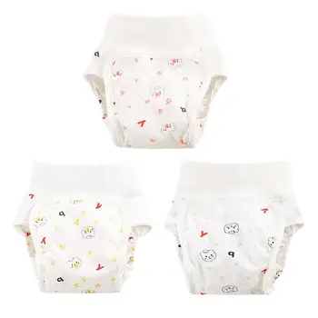 Pure Cotton Reusable Baby Diapers Waterproof Washable Infant Cloth Nappy Boys Girls Changing Panties
Pure Cotton Reusable Baby Diapers Waterproof Washable Infant Cloth Nappy Boys Girls Changing Panties