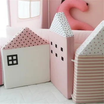 Nordic Combination Cotton Crib Cushion Bumpers Baby Cot Protector Kids Game Tent Pads Children Room Decor Pillow Nursery Bedding
Nordic Combination Cotton Crib Cushion Bumpers Baby Cot Protector Kids Game Tent Pads Children Room Decor Pillow Nursery Bedding