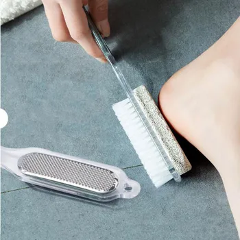 4 in 1 Remove Exfoliating Brush Pumice Grinding Feet Stone Two Sides Cleaning Dust Dead Skin Manicure Nail Foot Care Tool
4 in 1 Remove Exfoliating Brush Pumice Grinding Feet Stone Two Sides Cleaning Dust Dead Skin Manicure Nail Foot Care Tool