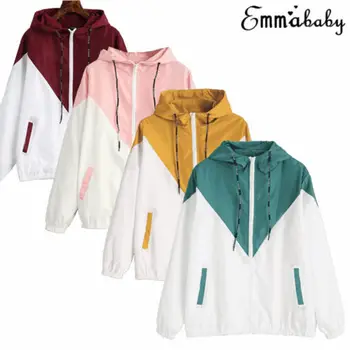Unisex Women Men Zip Hoodie Jacket Long Sleeve Cotton Hooded Sweatshirt Stitching Coat Hot 2018 Autumn New
Unisex Women Men Zip Hoodie Jacket Long Sleeve Cotton Hooded Sweatshirt Stitching Coat Hot 2018 Autumn New