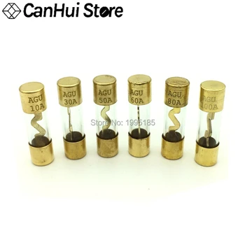5Pcs 10*38MM Gold Plated Glass AGU Fuse Fuses Pack Car Audio Amp Amplifier 10A 15A 20A 25A 30A 40A 50A 60A 70A 80A 100A Car Fuse
5Pcs 10*38MM Gold Plated Glass AGU Fuse Fuses Pack Car Audio Amp Amplifier 10A 15A 20A 25A 30A 40A 50A 60A 70A 80A 100A Car Fuse