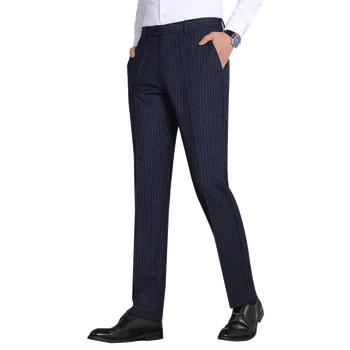 2019 New Small Stretch Striped Suit Trousers mens Large Size 29-40 Business Casual Suit Pants men
2019 New Small Stretch Striped Suit Trousers mens Large Size 29-40 Business Casual Suit Pants men